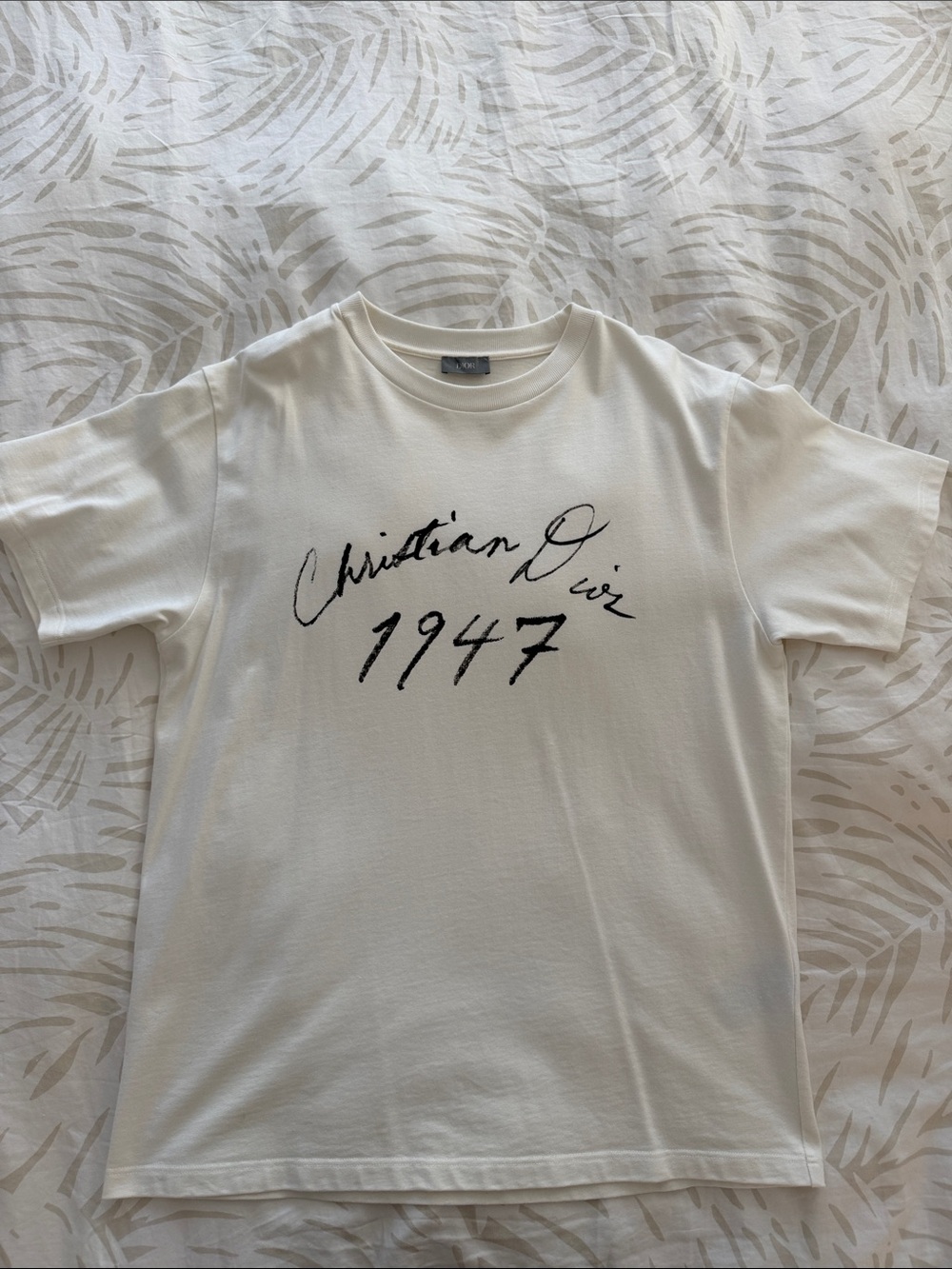 Christian Dior White Men Tee | 100 % Authentic